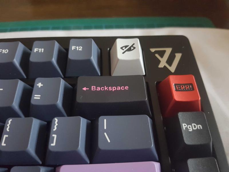 Adding Keycaps