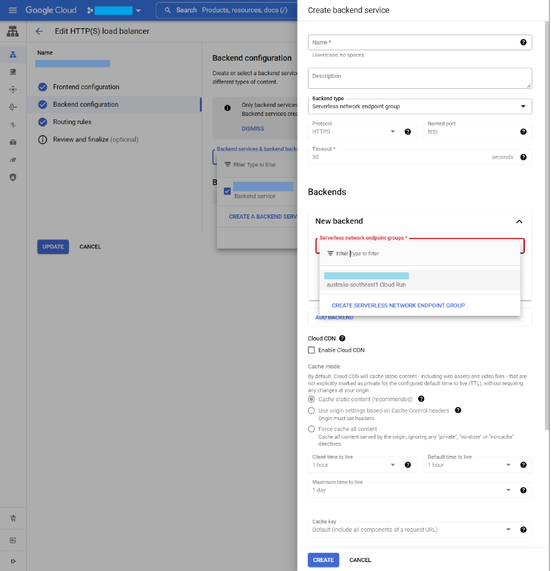 Connecting the Load Balancer to the Backend